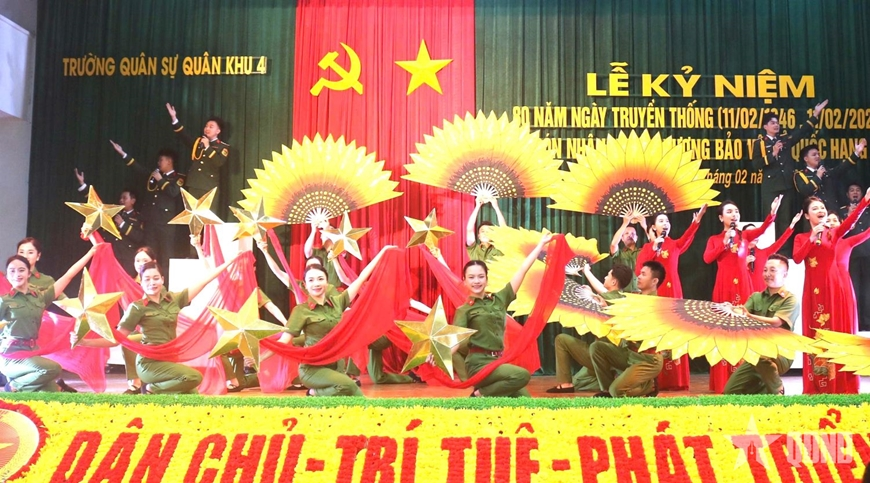 Lời cảm ơn của Trường Quân sự Quân khu 4